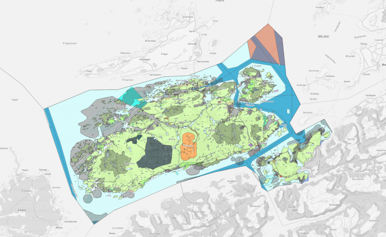Offentlig ettersyn – Kommuneplanens arealdel 2022-2034 for Hitra kommune